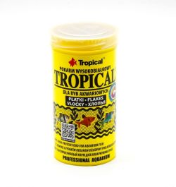 Тропікал TROPICAL високобілковий корм у вигляді пластівців. 250 мл  50 г.