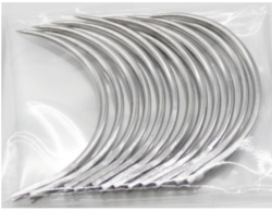 Голка хірургічна 4 в 1 ріжуча  хірургічний інструмент для сшивання тканин під час операцій. 1.8х70 (12шт)