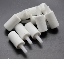 Розпилювач мінеральний для акваріума, набір 10 шт, циліндр білий 1525 мм