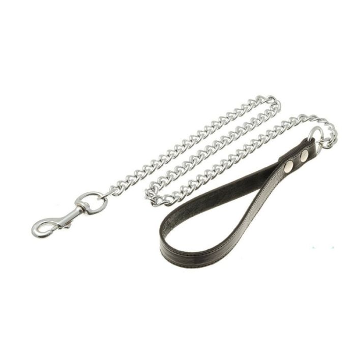 Повідець ланцюжок з нейлоновою ручкою Довжина 110 см Довжина 1,6 мм