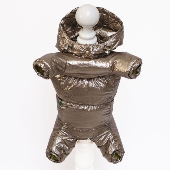 Оригінал комбінезон для собак дівчаток на силіконі хутро S2 мопс