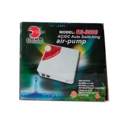 Компресор в акваріум RS-8000 5W, двоканальний, 10л  хв 