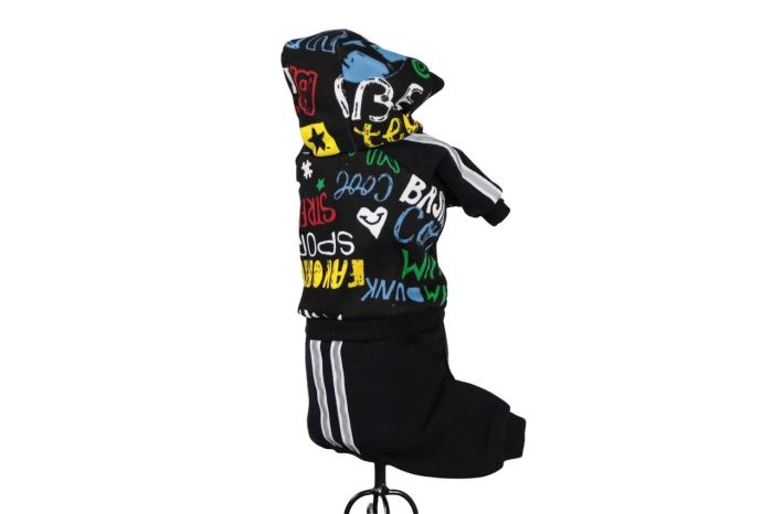 Бест комбінезон для собак хлопчиків трикотаж на флісі S1