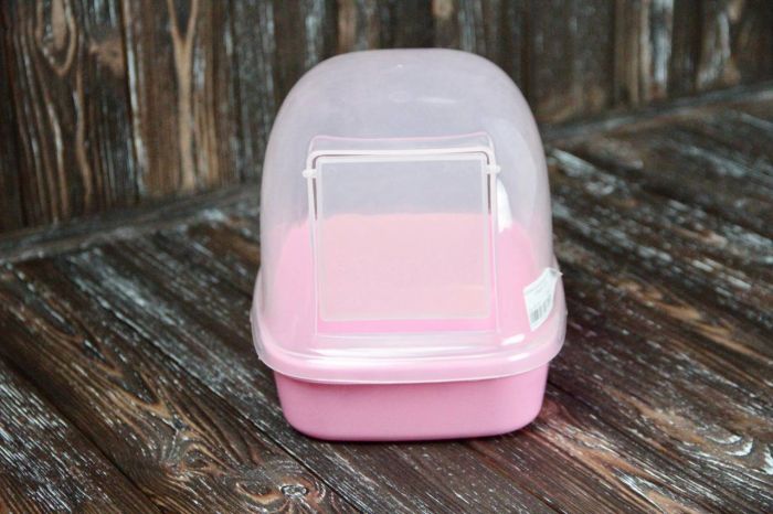 Купалка для шиншил 24Х17Х18 см RJ184 Жовтий