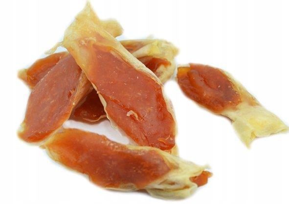 Вухо кролика з мясом курки-ласощі для собак 500г 