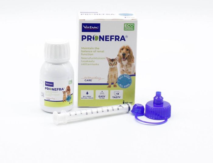 Пронефра оральна суспензія при ХНН у собак і кішок, Вірбак 60 мл