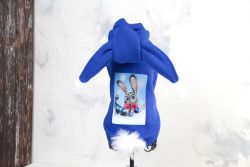 Пухнастик світшот трикотаж на флісі для собак хлопчиків XS