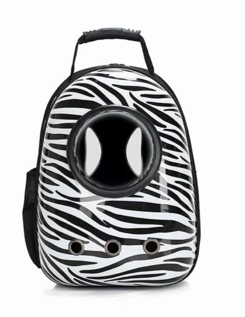 Рюкзак ілюмінатор пластик 32х42х29см Зебра 
