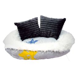 Лежанка для тварин Кораблик 60  50 см Star grey 