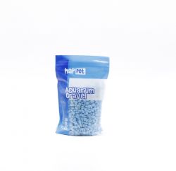 Гравій для акваріума 0,7 см  0,5 кг Флуоресцентний блакитний