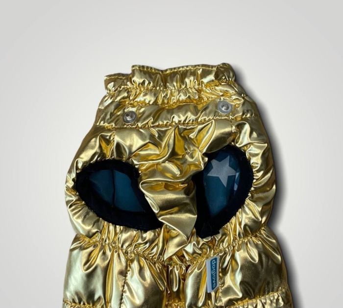 Дубай жилет для собак Dog Love золото XXS