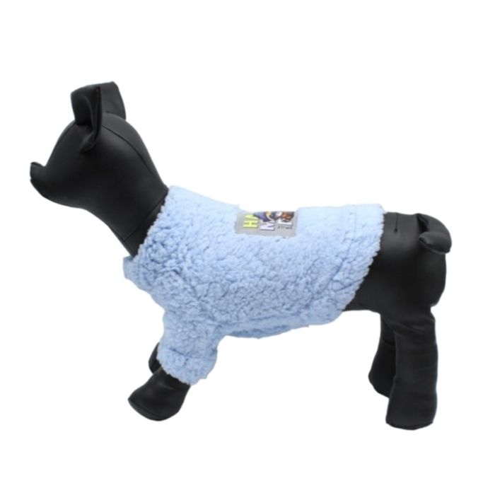 Кофта Єнотик блакитна на овчині (хлопчик), M 