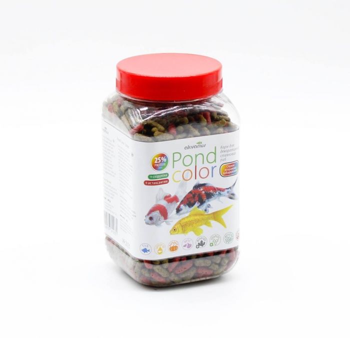 Акваріус Меню-колор палички для декоративних ставкових риб 140 гр. 