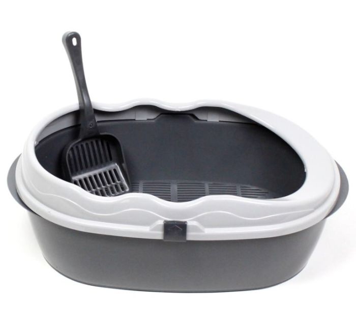 Туалет глибокий з бортом і сіткою, Фауна Мятний