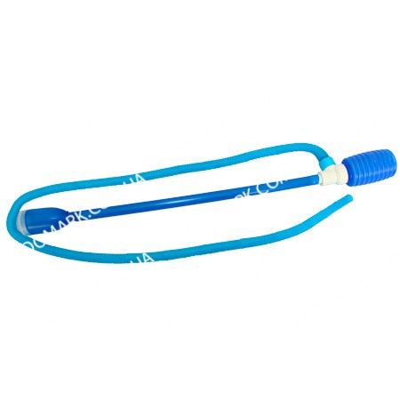 Грунтоочиститель большой синий с грушей и пластиковим стаканом с сеткой, АS323, Китай 