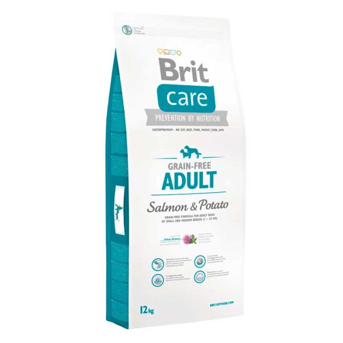 Brit Care M GF Adult з лососем і картоплею (для собак до 25кг) 12 кг