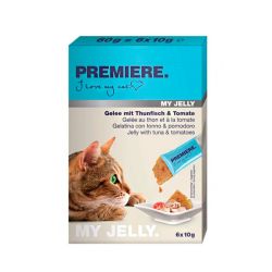 Ласощі в желе Premier my jelly з тунцем і томатом, 6х10 г 