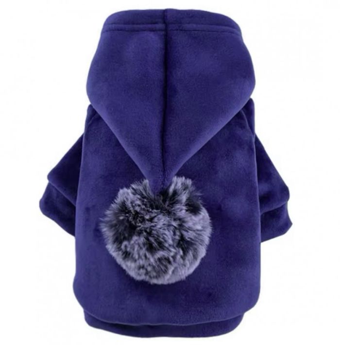 Світшот Айра велюр синій L