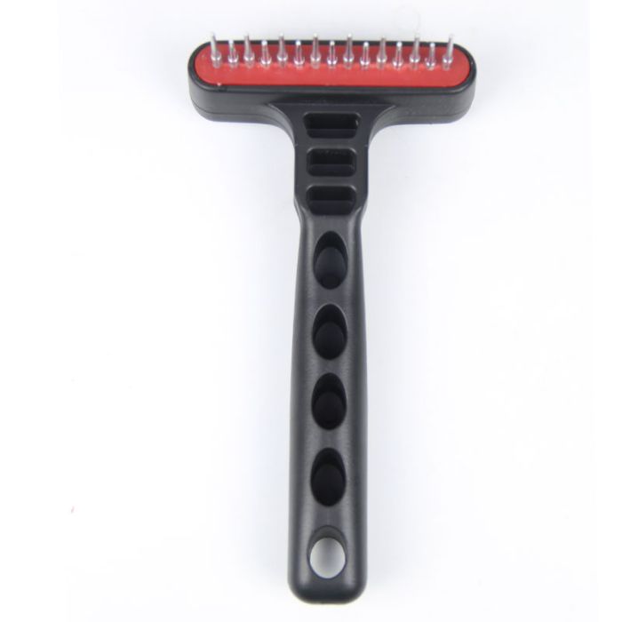 Гребінь для вовни пластиковий  506 різнозубий 