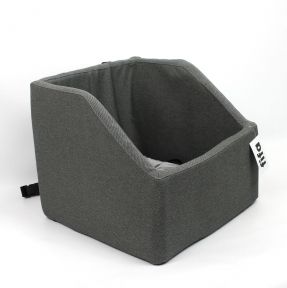 Автокрісло Лакус, 40х40х35 см. Сіре.