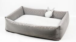 Снуппі Лежак прямокутний сірий 405517 см