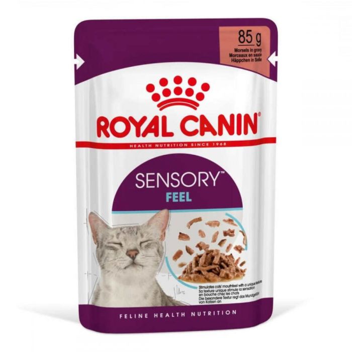 9 + 3шт Royal Canin FHN sensory field gravy, консерви для кішок 11482 акція 