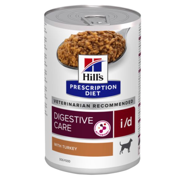 Hills PRESCRIPTION DIET id Digestive Care з індичкою вологий корм для собак догляд за травленням 360 г 