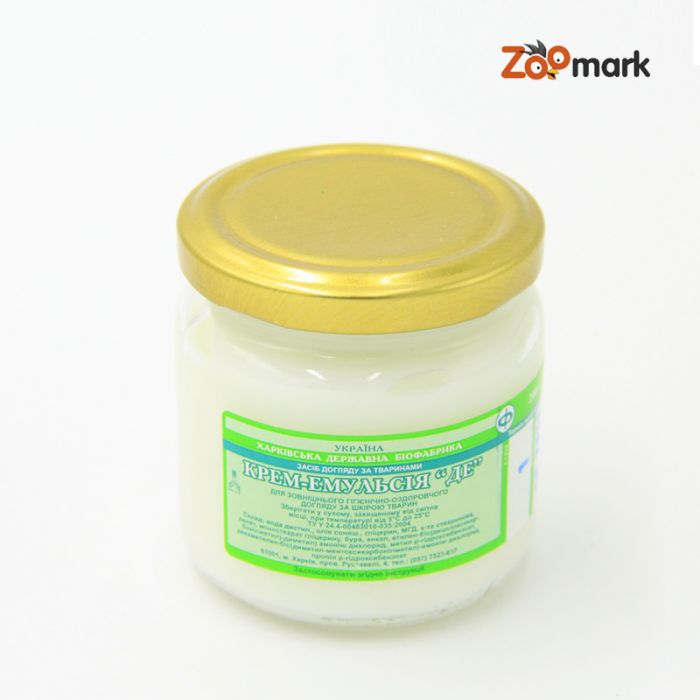 Крем-емульсія де - для лікування маститу, ендометриту, проктиту Крем-емульсія де банку.