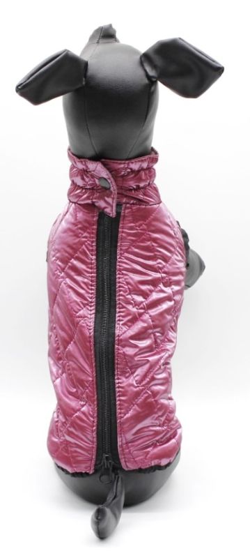 Жилет Альфа стьогана плащівка рожевий (дівчинка) S