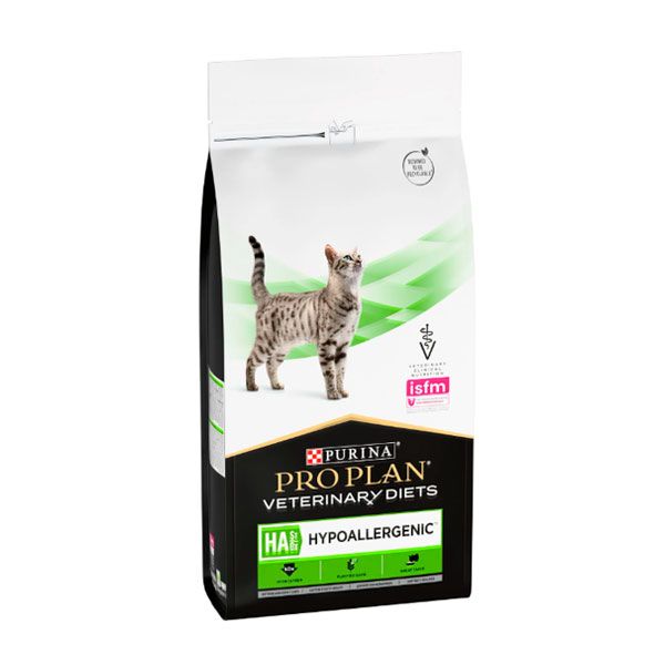 PRO PLA Veterinary Diets HA Hypoallergenic сухий корм для котів при харчовій алергії 1,3 кг