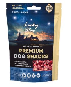 Luckystar Качині Мармурові кубики з тріскою для собак 65г. 