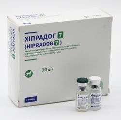Вакцина Hipradog-7 DHPPi+L для собак