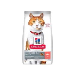 Cухий корм Hills Science Plan Sterilised Cat Adult Salmon для стерилізованих котів з лососем 300 гр. 