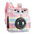 Рюкзак Квадрат з ілюмінатором тканина клітка 303720 см 