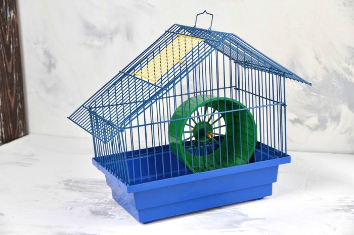 Клітка для гризунів Хатинка, Лорі 280180290 мм Цинк