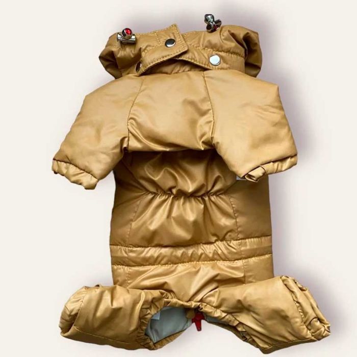 Рута комбінезон зимовий для собак дівчаток dog Love червоний S