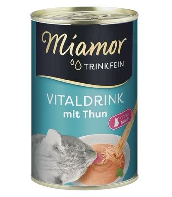 Ласощі для котів MIAMOR VitalDrink, 135 мл  з тунцем