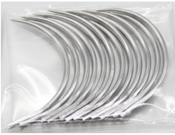 Голка хірургічна 4 в 1 ріжуча  хірургічний інструмент для сшивання тканин під час операцій.  1.2х35 (12шт)