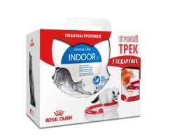 Акція сухий корм Royal Canin Indoor 4кг в подарунок ігровий Трек 