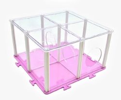 Лабіринт для гризунів 15х15х8 см 