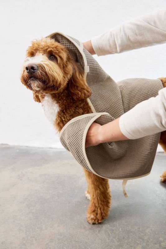 Рушник для собак Palopa Nobs Сіро-коричневий S