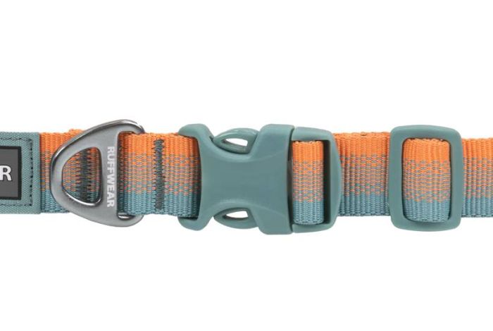 Повсякденний нашийник для собак Ruffwear Front Range™ 51-66 см Оранжево-сірий