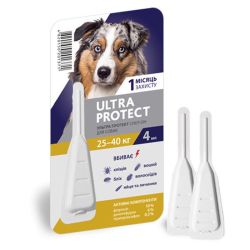 Краплі Ultra Protect-інсектоакарицидний препарат 25-40 кг