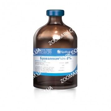 Бровалевамізол 8 розчин-антигельмінтик 50 мл
