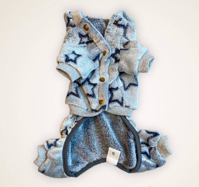 Зірка комбінезон для собак Dog Love сірий унісекс XS