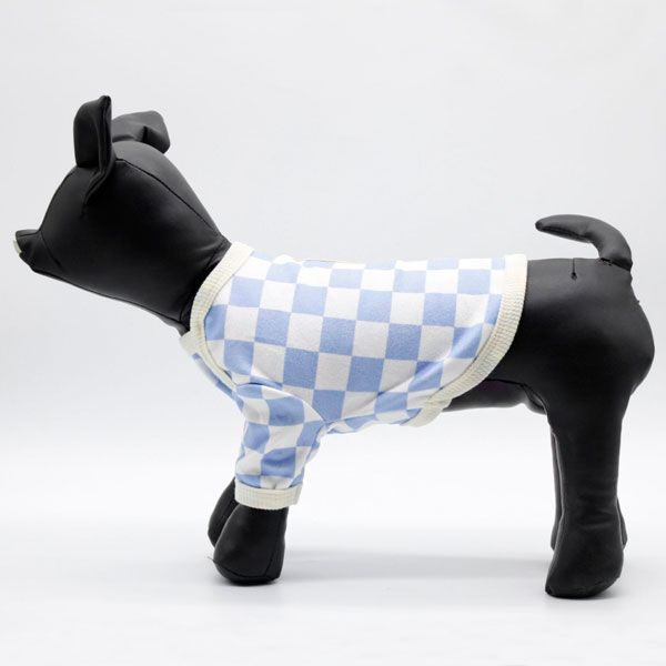 Світшот Шахова дошка трикотаж на флісі блакитний, XXL XXL