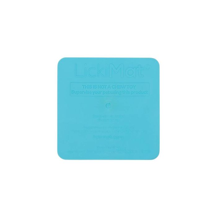 Лизальний килимок антистрес для кошенят LickiMat Kitty Turquoise