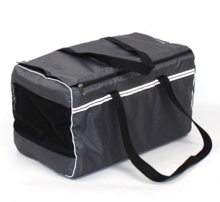 Сумка Хеппі сіра, 46х28х26 см 