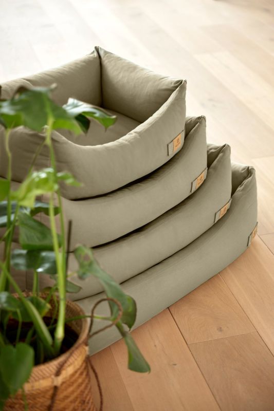 Змінний чохол для лежака для собак Palopa Fred Baumwolle Хакі XS