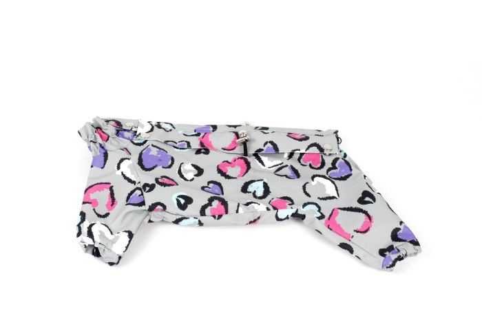 Дощовик Лірика Для собак, плащівка без підкладки унісекс S (А 29В 40-45 см.)